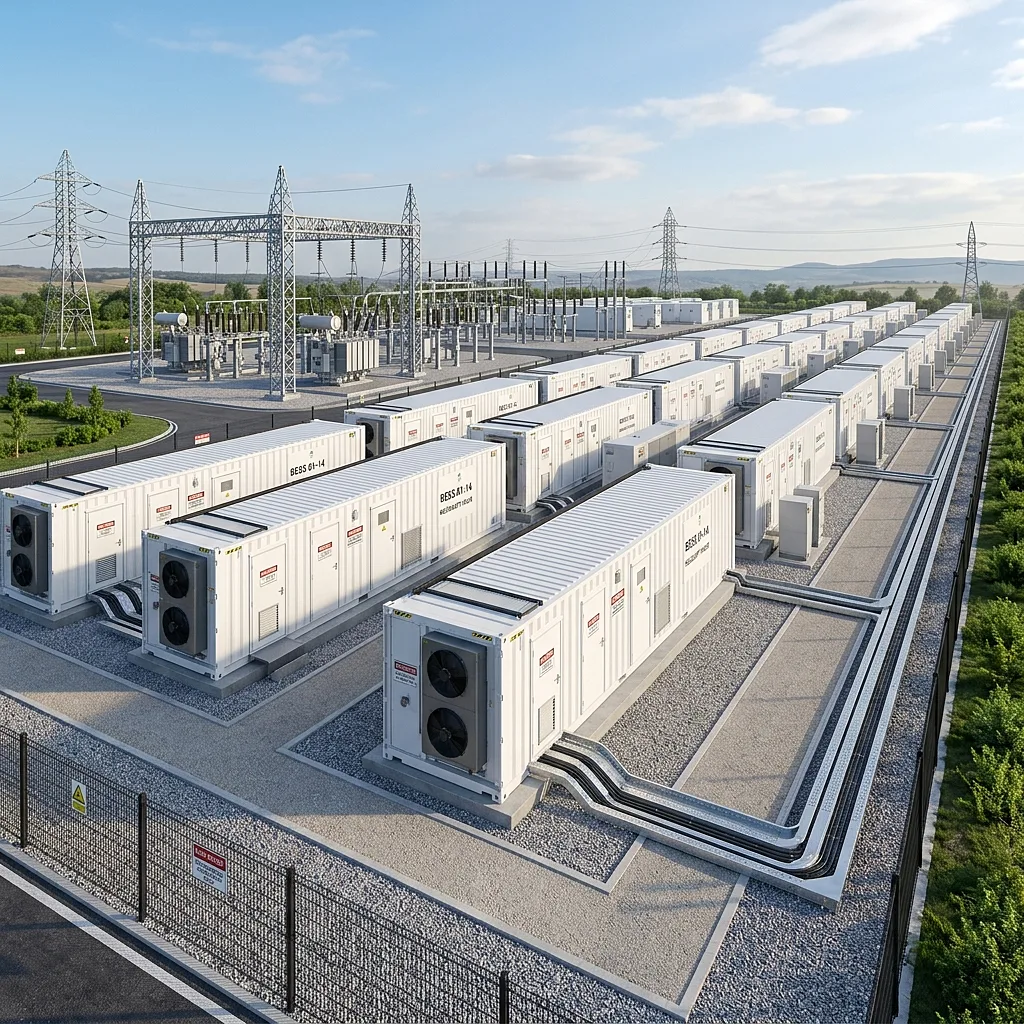 Batteriespeicher Visualisierung von StratumCGI